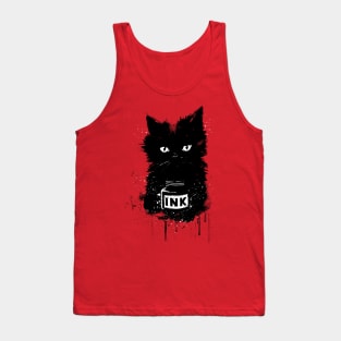 Cat Ink Tank Top